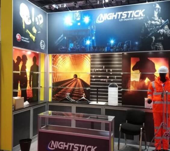 Exhibiting stands for the Security & infrastructure industry right supporting image